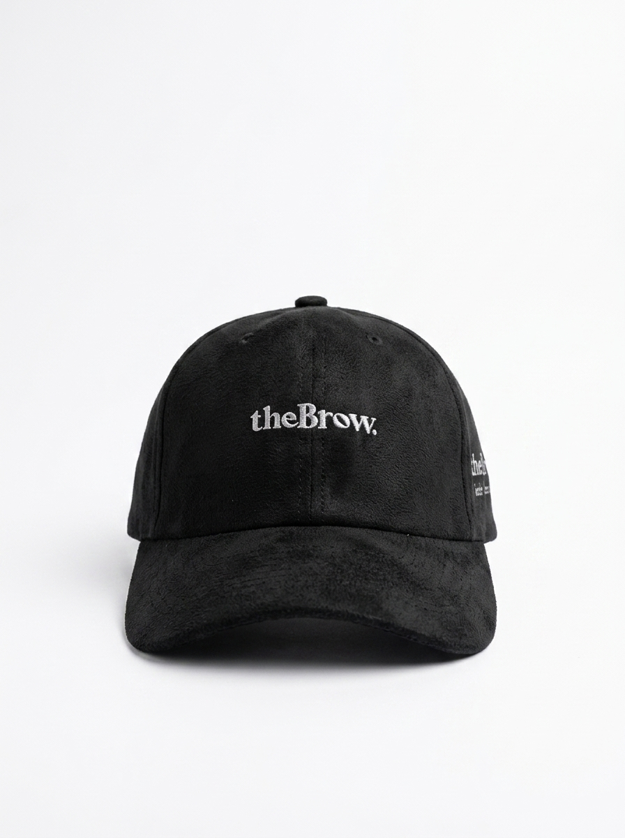 BONÉ THE BROW PRETO BORDADO - UN