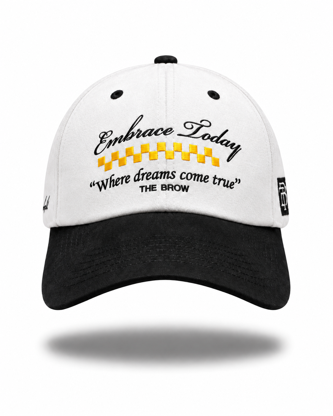 BONÉ THE BROW EMBRACE TODAY DAD HAT BRANCO/PRETO - UN