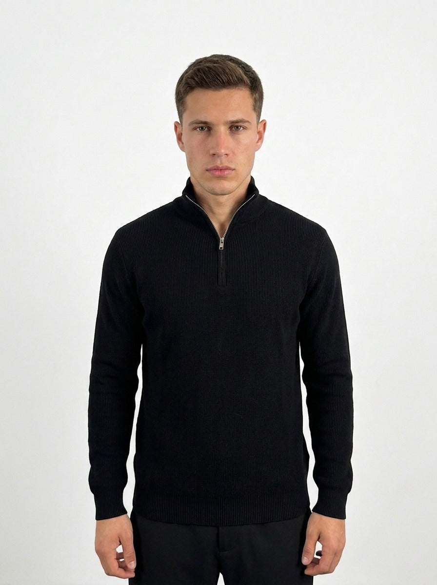 SUÉTER ZIP-NECK THE BROW