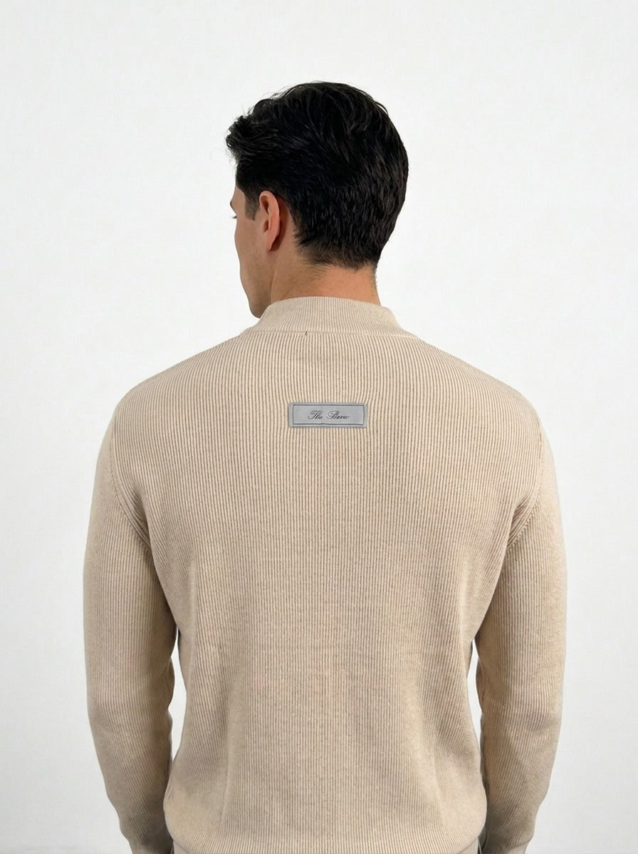SUÉTER ZIP-NECK THE BROW