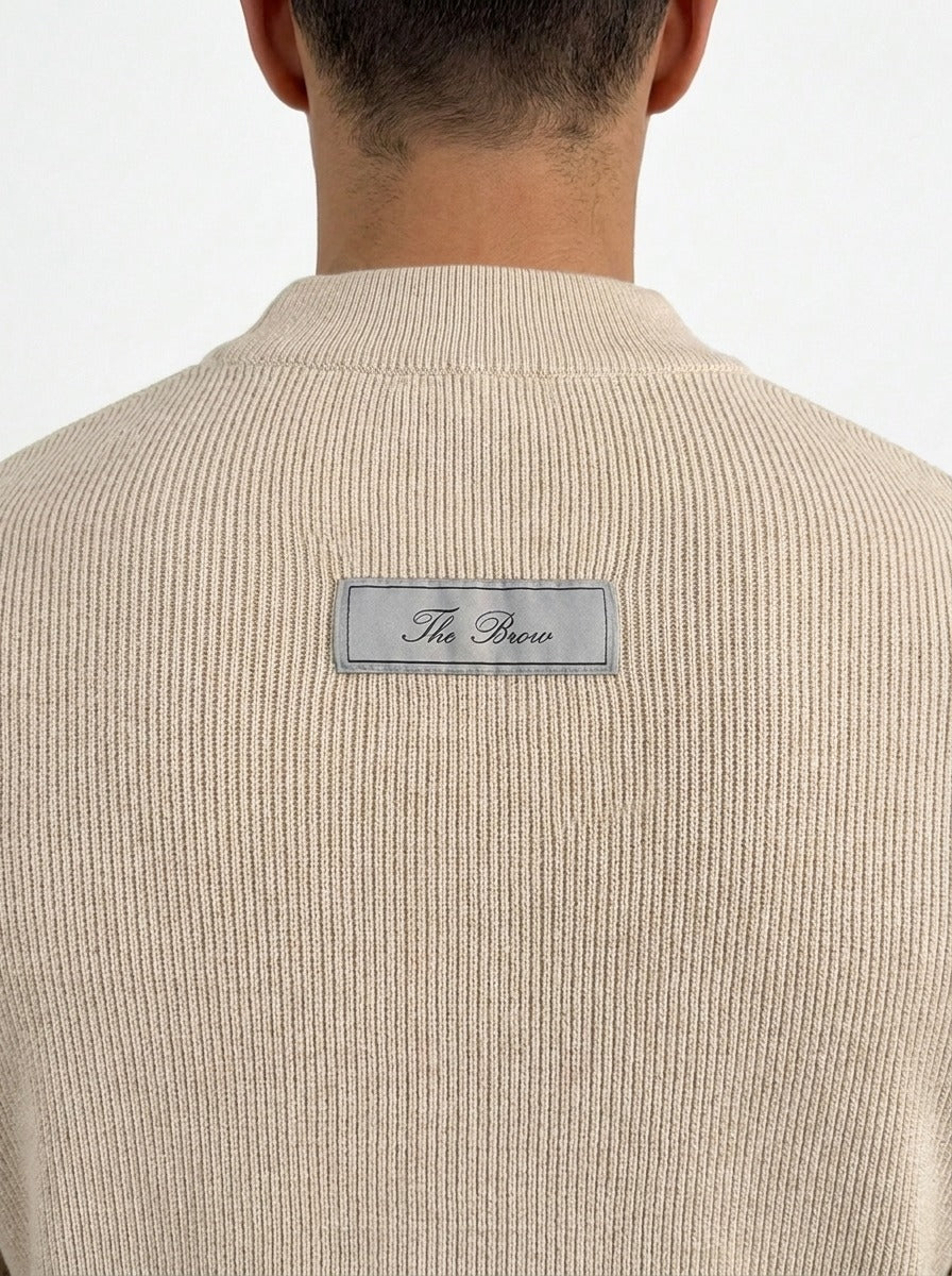 SUÉTER ZIP-NECK THE BROW