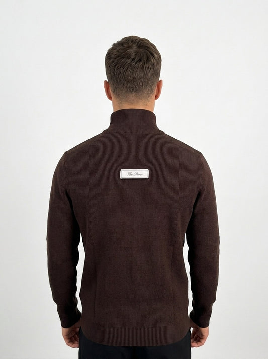 SUÉTER ZIP-NECK THE BROW