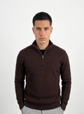 SUÉTER ZIP-NECK THE BROW
