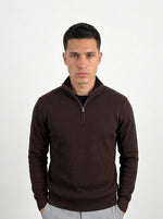 SUÉTER ZIP-NECK THE BROW