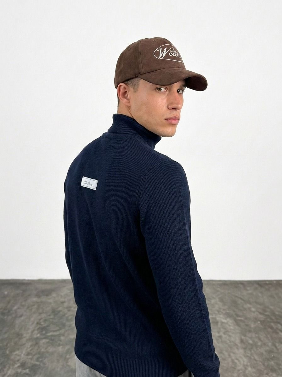 SUÉTER ZIP-NECK THE BROW