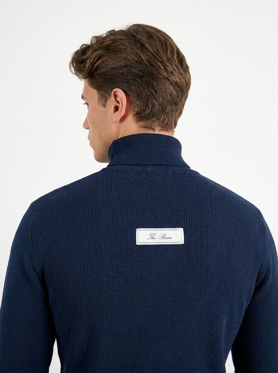 SUÉTER ZIP-NECK THE BROW