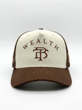 BONÉ THE BROW WEALTH BRANCO/MARROM - UN