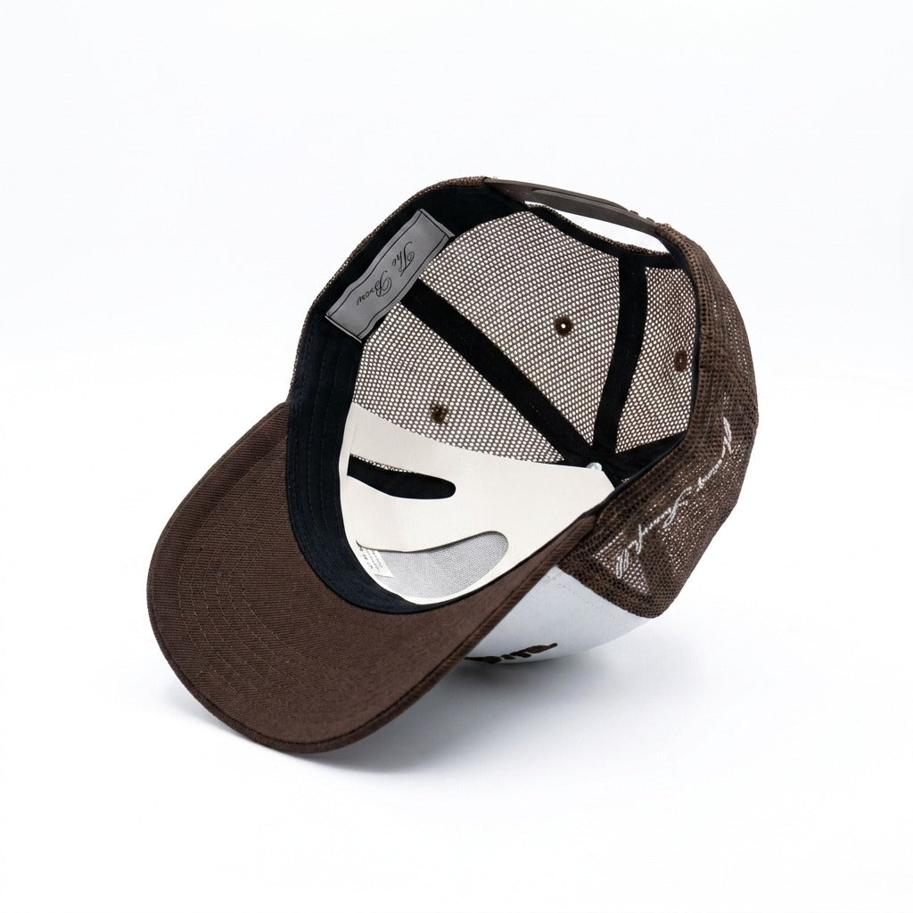 BONÉ THE BROW WEALTH BRANCO/MARROM - UN