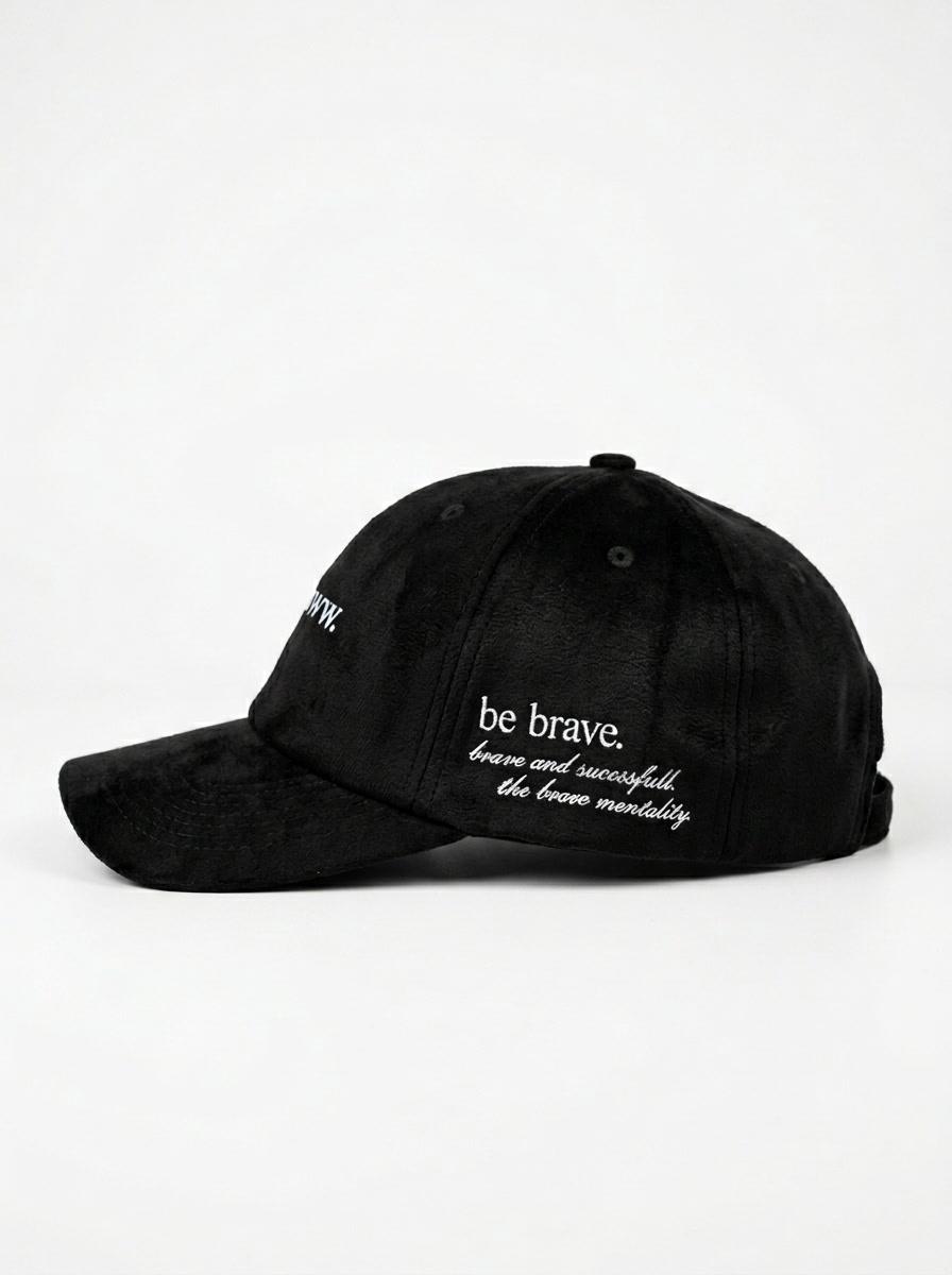 BONÉ THE BROW PRETO BORDADO - UN