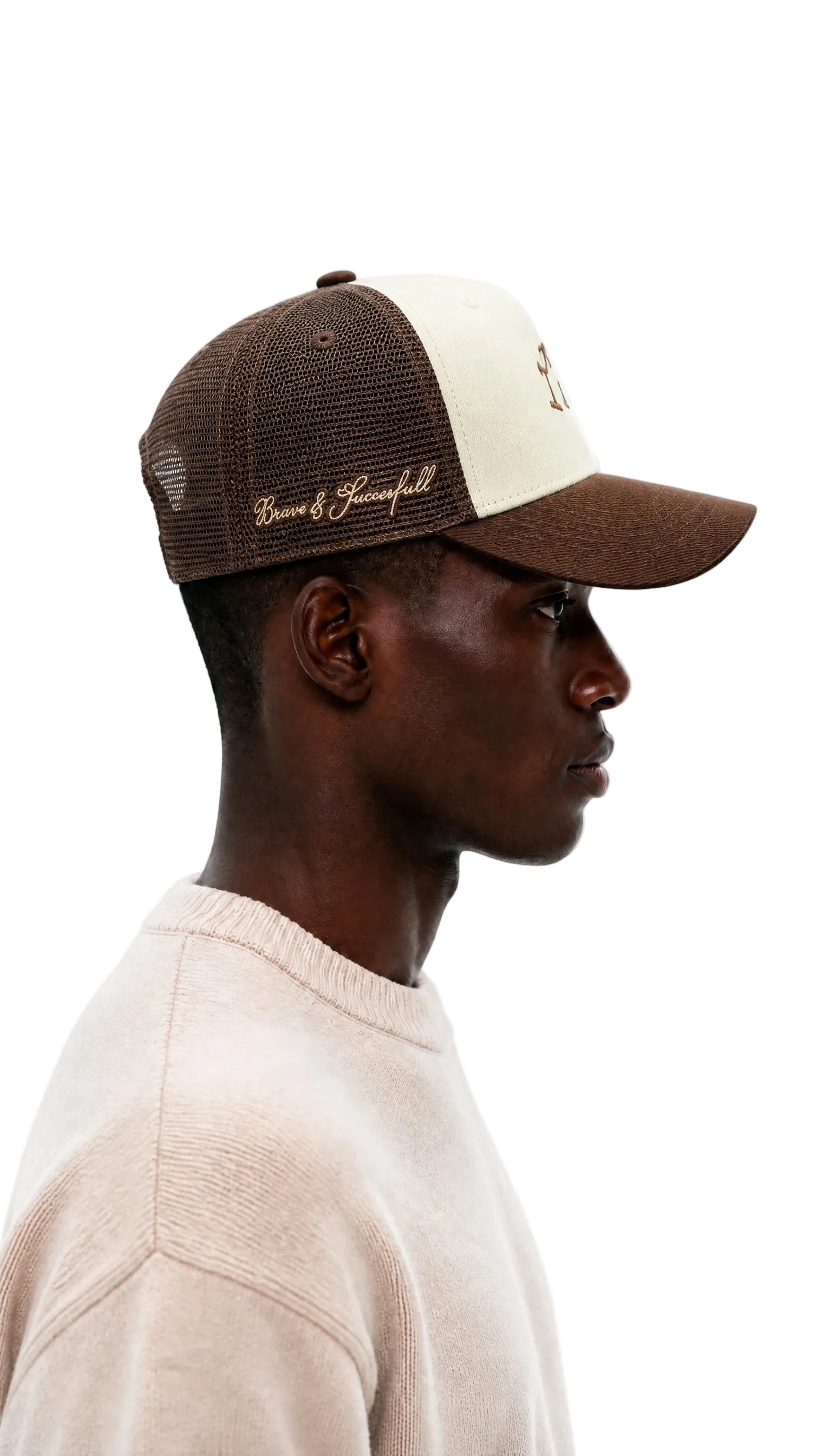 BONÉ THE BROW WEALTH BRANCO/MARROM - UN