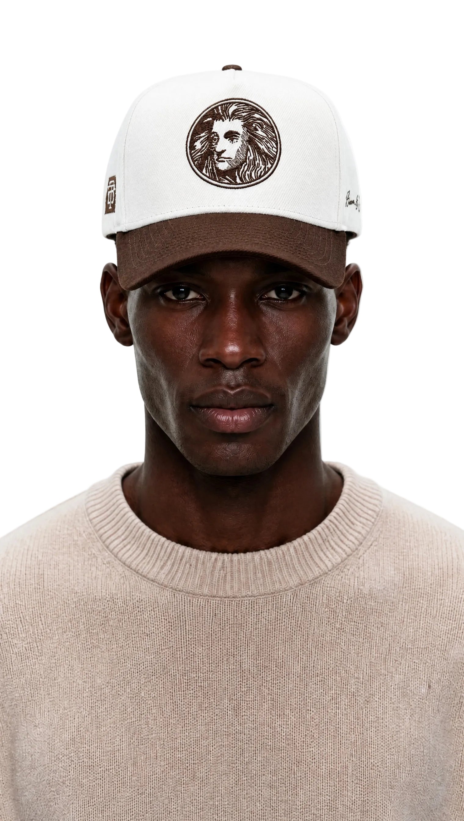BONÉ THE BROW OFF/MARROM LOGO - UN