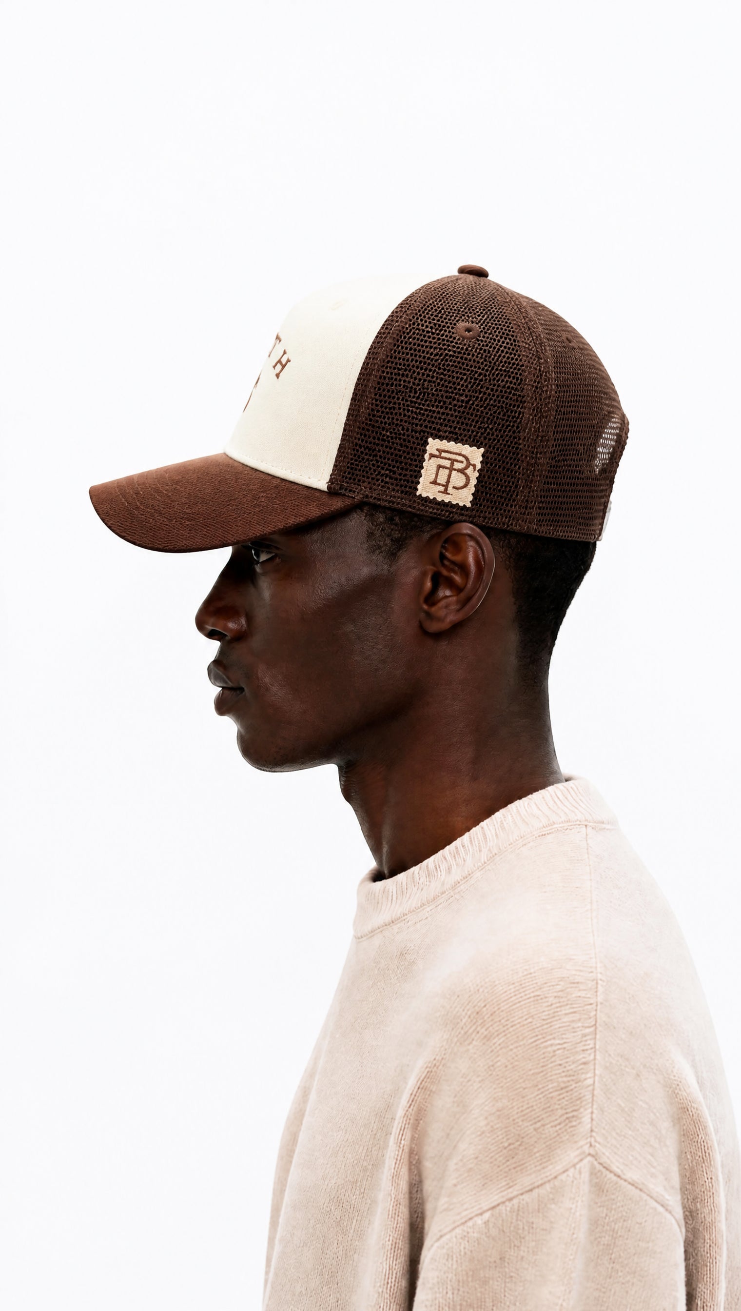 BONÉ THE BROW WEALTH BRANCO/MARROM - UN
