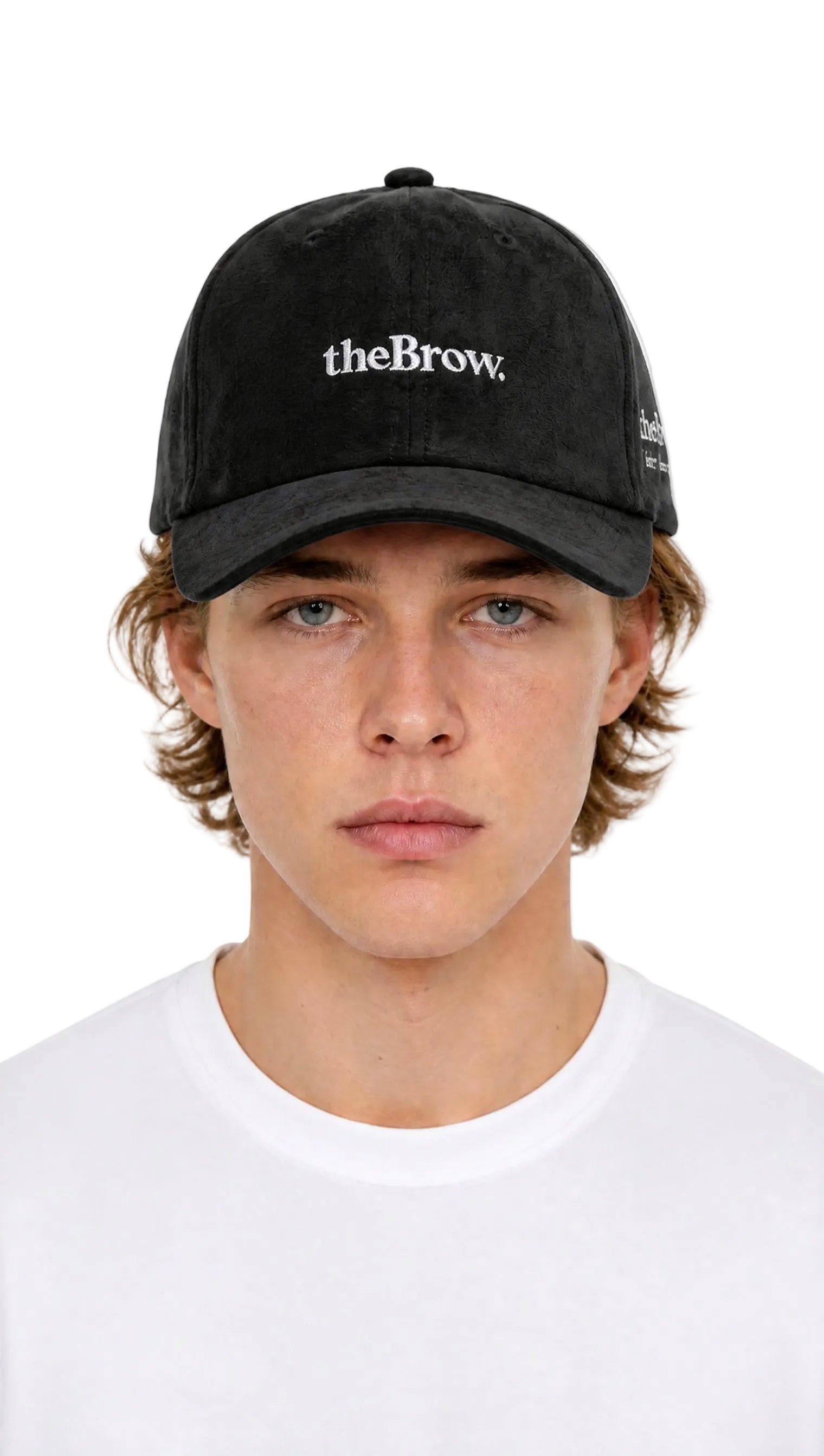 BONÉ THE BROW PRETO BORDADO - UN